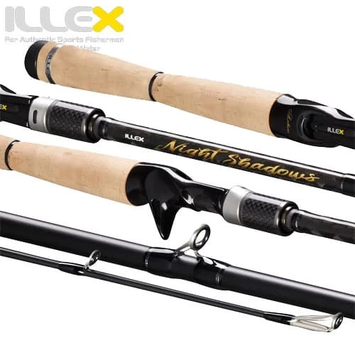 Canne Illex Night Shadows B 220 XH Big Bait Special 2.20m 30-120g