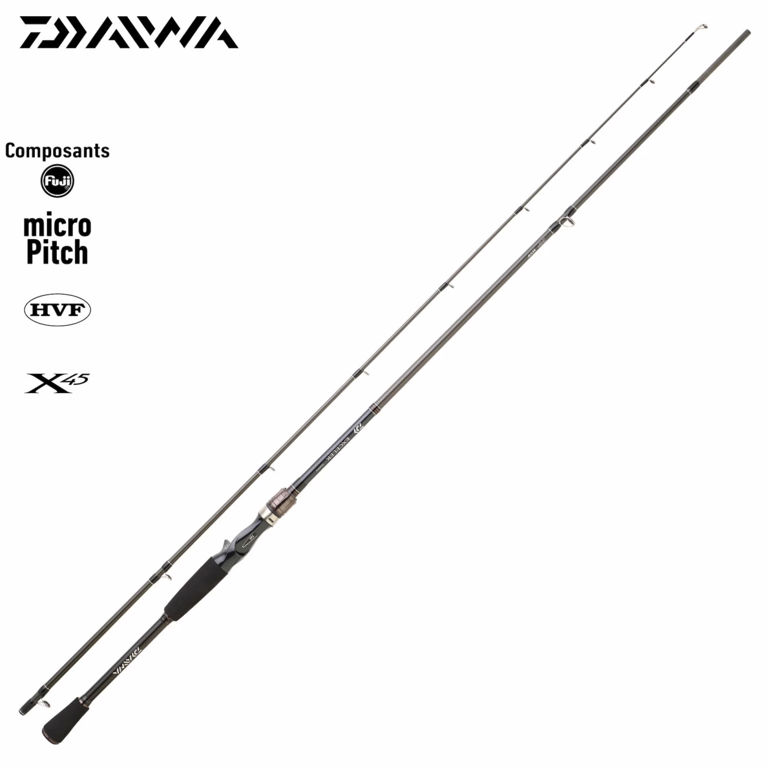 Canne Casting Daiwa Exceler 702 HXHFB 2.13m 14-56g
