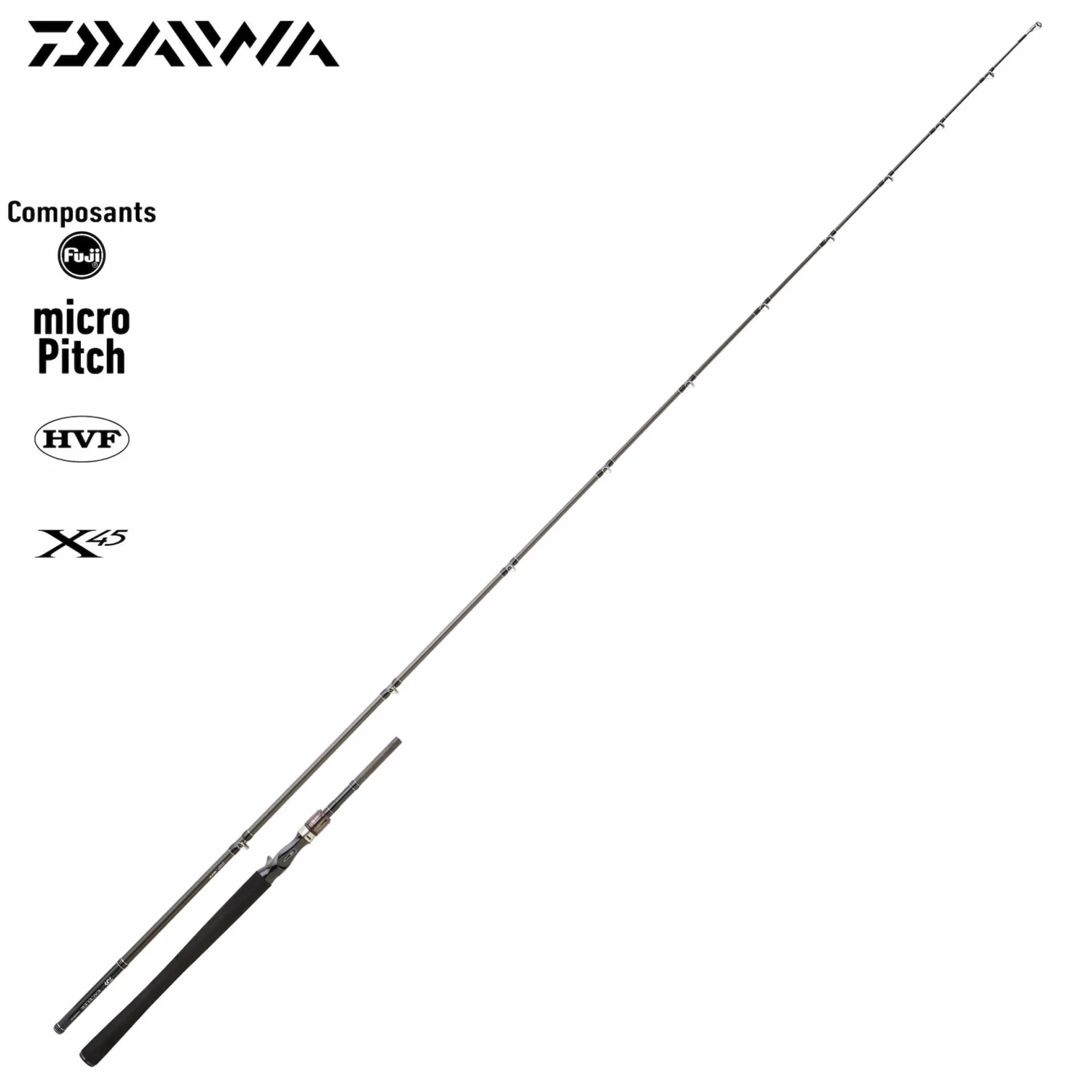 Canne Casting Daiwa Exceler 762 XXHFBOS 2.29m 60-120g