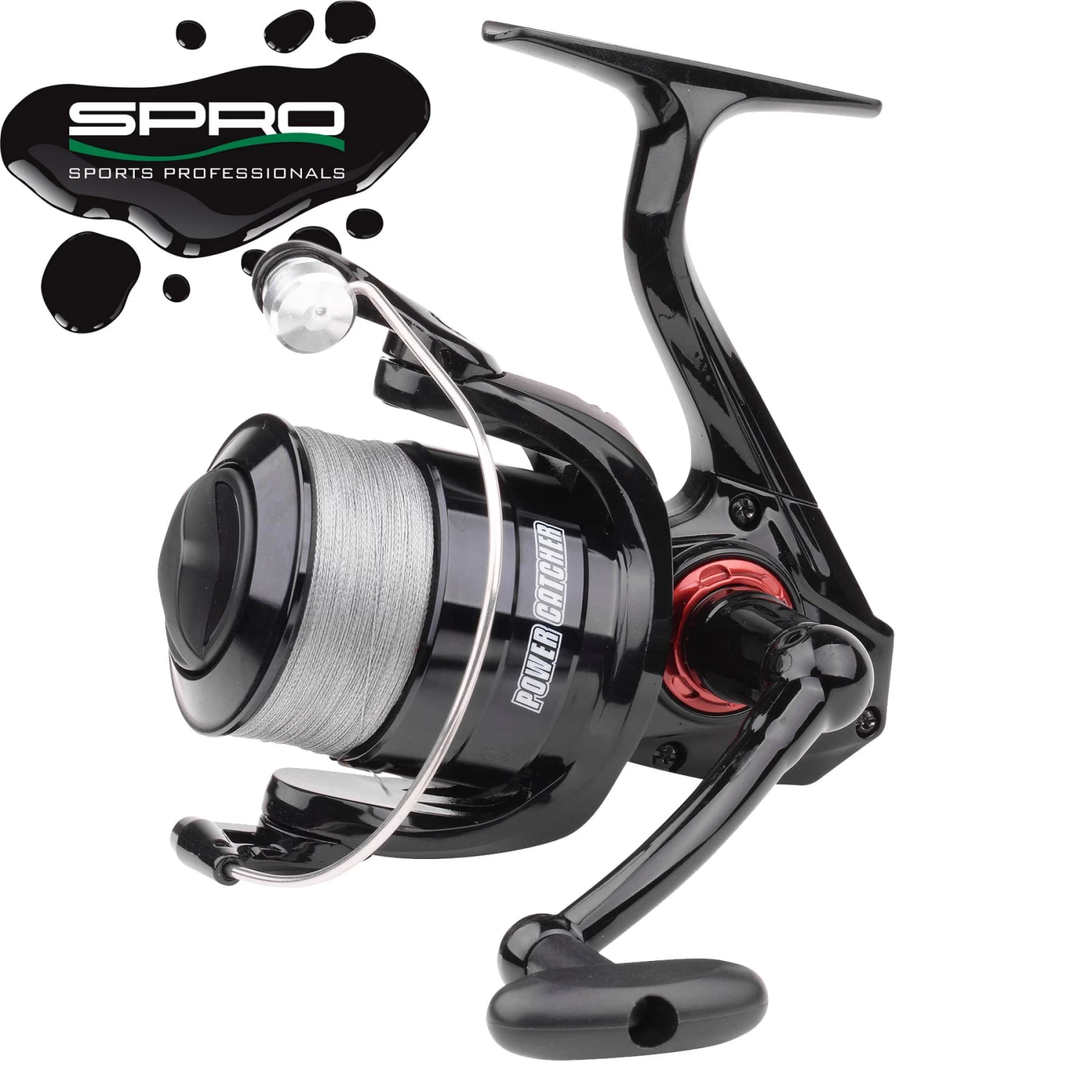 Moulinet Spinning Spro Power Catcher 2000 Avec Tresse 0.18mm