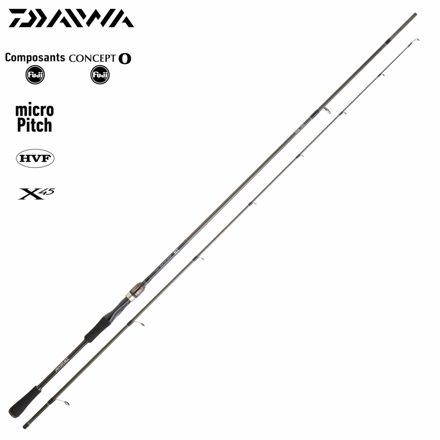 Canne Spinning Daiwa Exceler 802 HFS 2.44m 14-42g