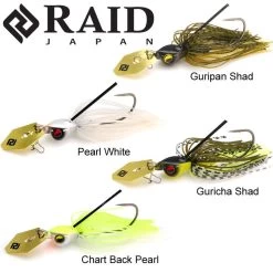 Pack Leurre Chatterbait Maxx Blade Speed 14g (les 4)