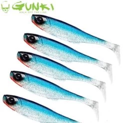 Pack Leurre Gunzilla 160 Gunki Deep Blue (les 5)