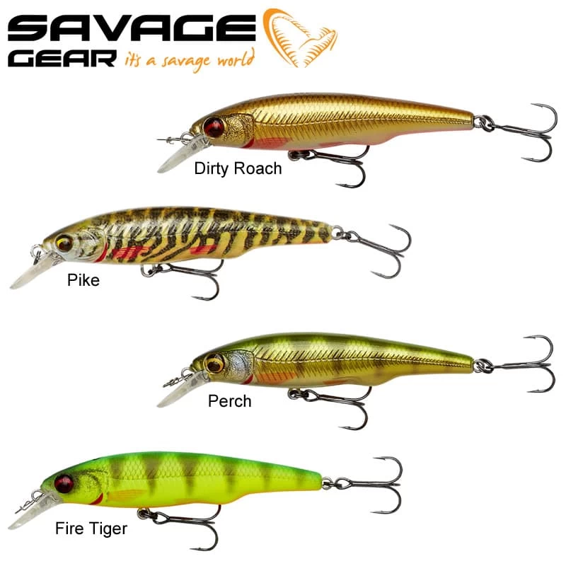 Pack Leurre Savage Gear Gravity Twitch SR 11.5cm 25g Floating (les 4)