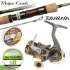 Pack Spinning Major Craft Troutino France Limited ML 2.05m Daiwa Silvercreek 2000SH