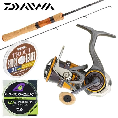 Pack Spinning Daiwa Silvercreek ULFS 1.68m MQ 2000SH