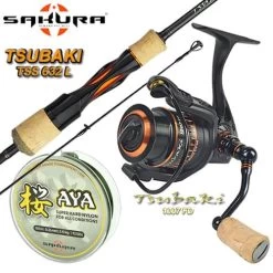 Pack Spinning Sakura Tsubaki TSS 632 L 1.90m 1007 FD