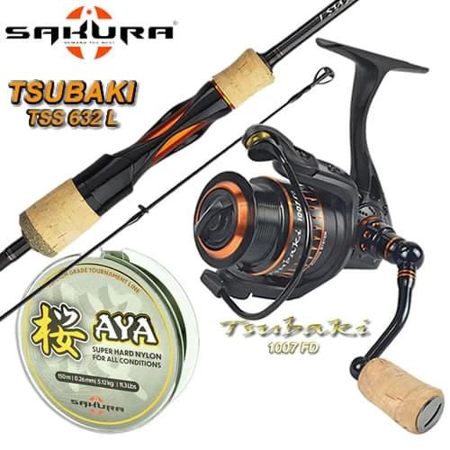 Pack Spinning Sakura Tsubaki TSS 632 L 1.90m 1007 FD