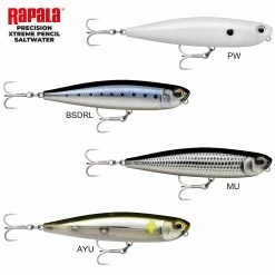 Pack Leurre Rapala Precision Xtreme Pencil 107 SW 10.7cm 21g (les 4)