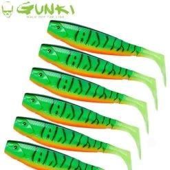 Pack Leurre G'Bump Contest 140 Gunki Fire Tiger (les 6)