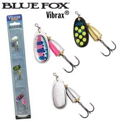 Leurre Kit Vibrax Blue Fox Truite