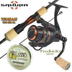 Pack Spinning Sakura Tsubaki TSS 602 UL 1.83m 1007 FD