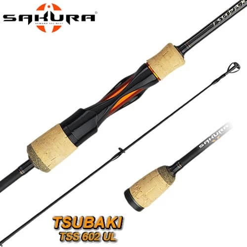 Pack Spinning Sakura Tsubaki TSS 602 UL 1.83m 1007 FD – Image 2