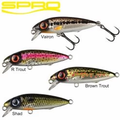 Pack Leurre Spro Iris The Kid Hardlure 4.8cm 6g (les 4)