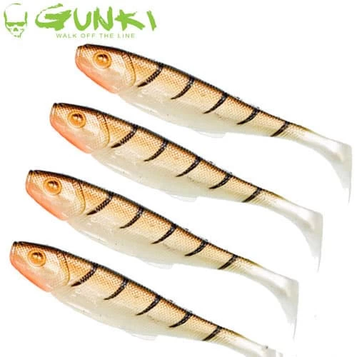 Pack Leurre Gunzilla 190 Gunki Brown Perch (les 4)