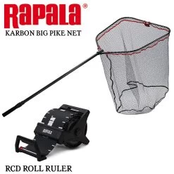 Pack Epuisette MĂštre No Kill Rapala Karbon Pike