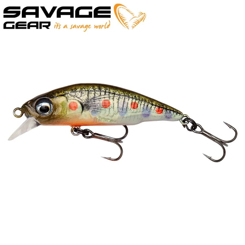Pack Leurre Savage Gear 3D Sticklebait Twitch 4.5cm 4g Sinking (les 4) – Image 3