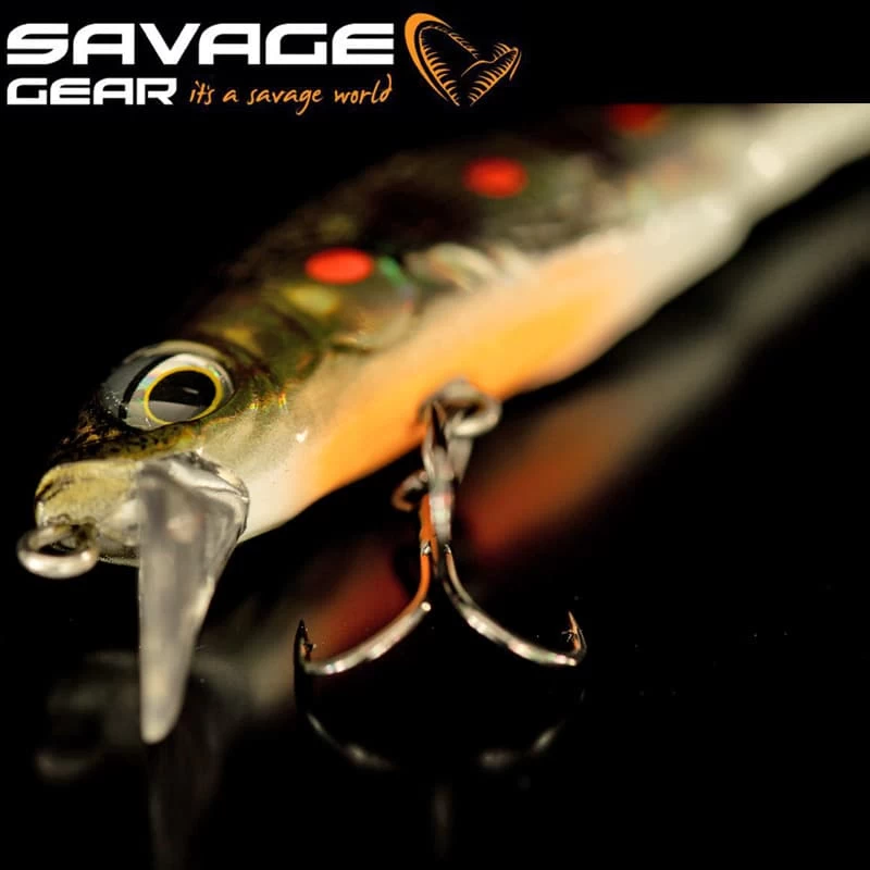 Pack Leurre Savage Gear 3D Sticklebait Twitch 4.5cm 4g Sinking (les 4) – Image 8