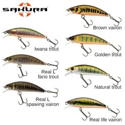 Leurre Phoxy Minnow Sakura HW 62 S 62mm 6.5g