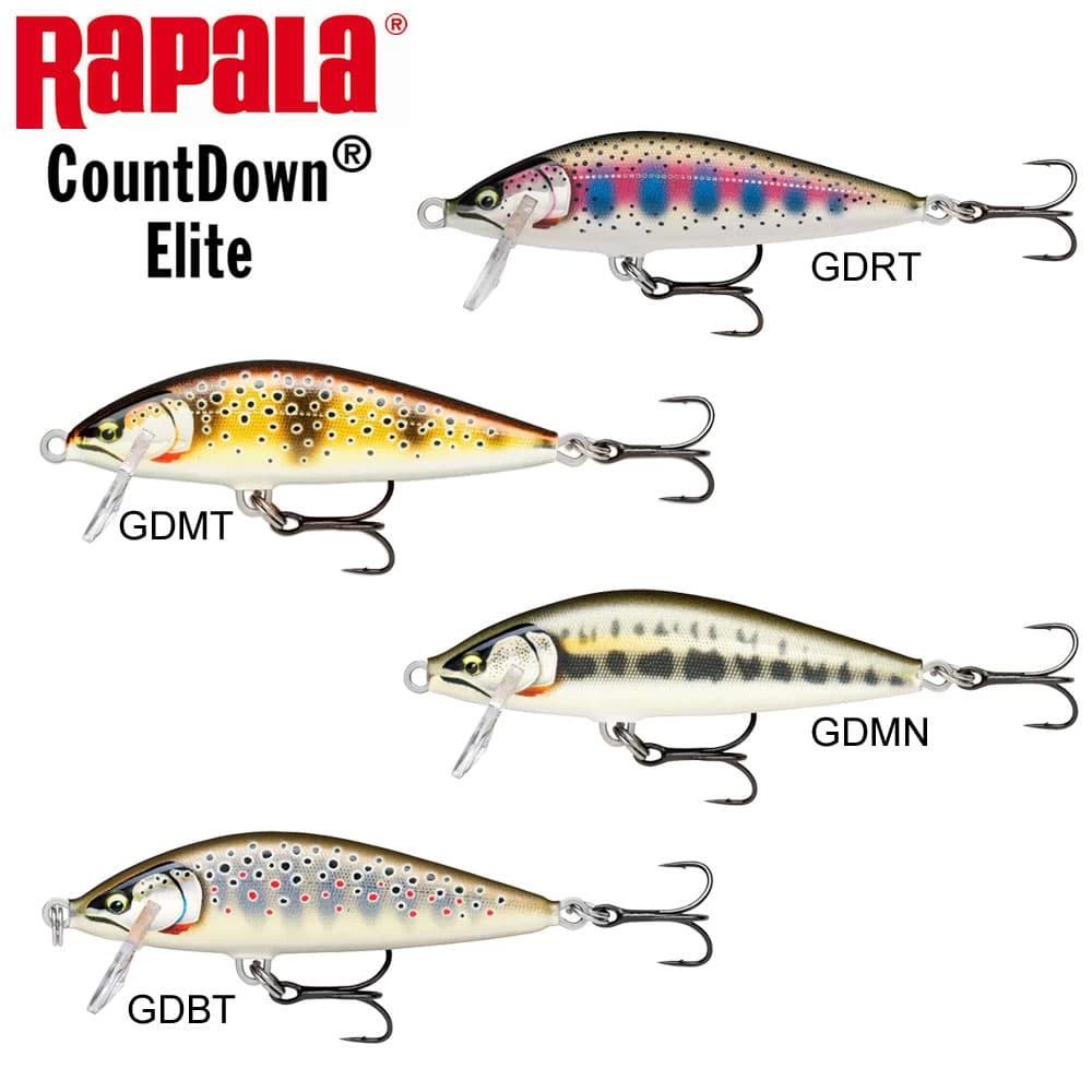 Leurre Rapala Countdown Elite CDE35 35mm
