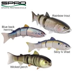 Leurre Spro Swimbait SB60 Fast Sinking 15cm 71g