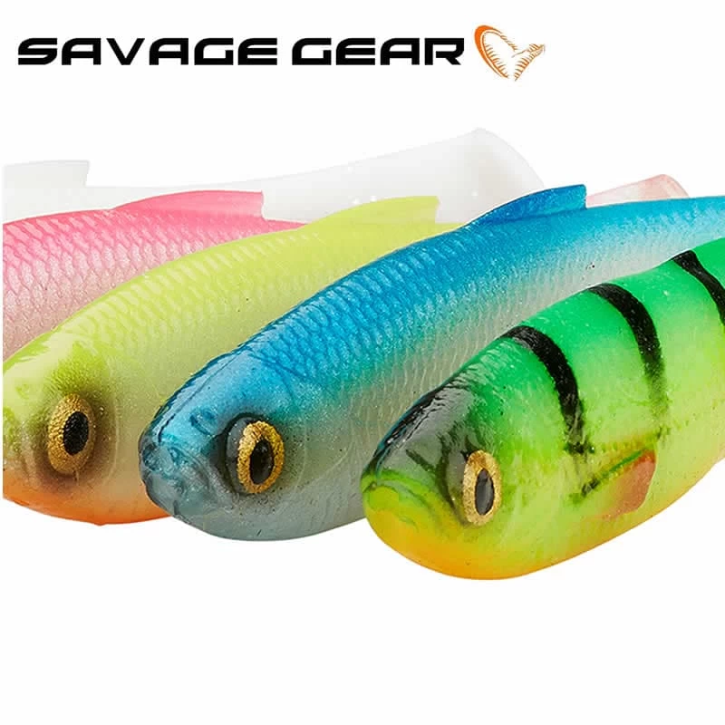 Leurre Craft Shad Savage Gear 10cm 6g Clear Water Mix (les 5) – Image 3