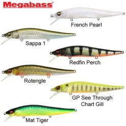 Leurre Vision 110 FW Suspending Megabass 11cm