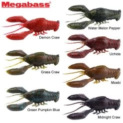 Leurre Megabass Sleeper Craw 3 5/8
