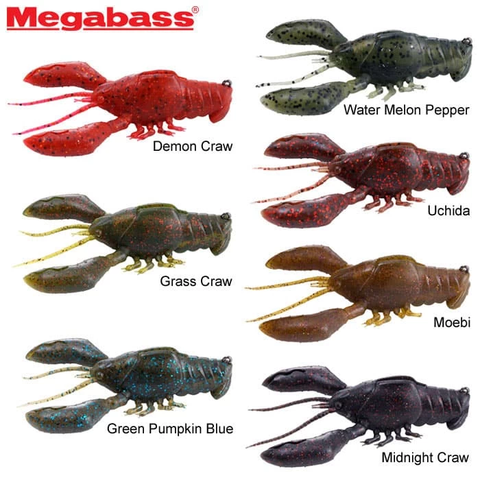 Leurre Megabass Sleeper Craw 3 5/8