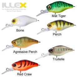Leurre Illex Chubby 38 MR 3,5cm