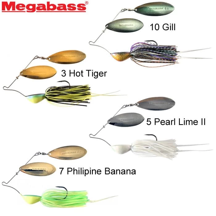Leurre Spinnerbait Megabass V Flat Power Bomb 1/2