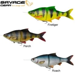 Leurre 4D Line Thru Roach Savage Gear 18CM 80G Slow Sink