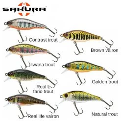 Leurre Chopsy Minnow Sakura 50 SP 50mm 4.5g