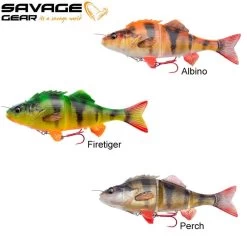 Leurre 4D Line Thru Savage Gear Perch 17CM 63G Slow Sink