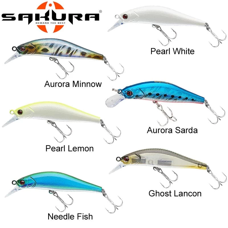 Leurre Artact Minnow Sakura 63 S 63mm 8g