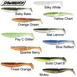 Leurre One Up Shad 6" Sawamura 12,4cm