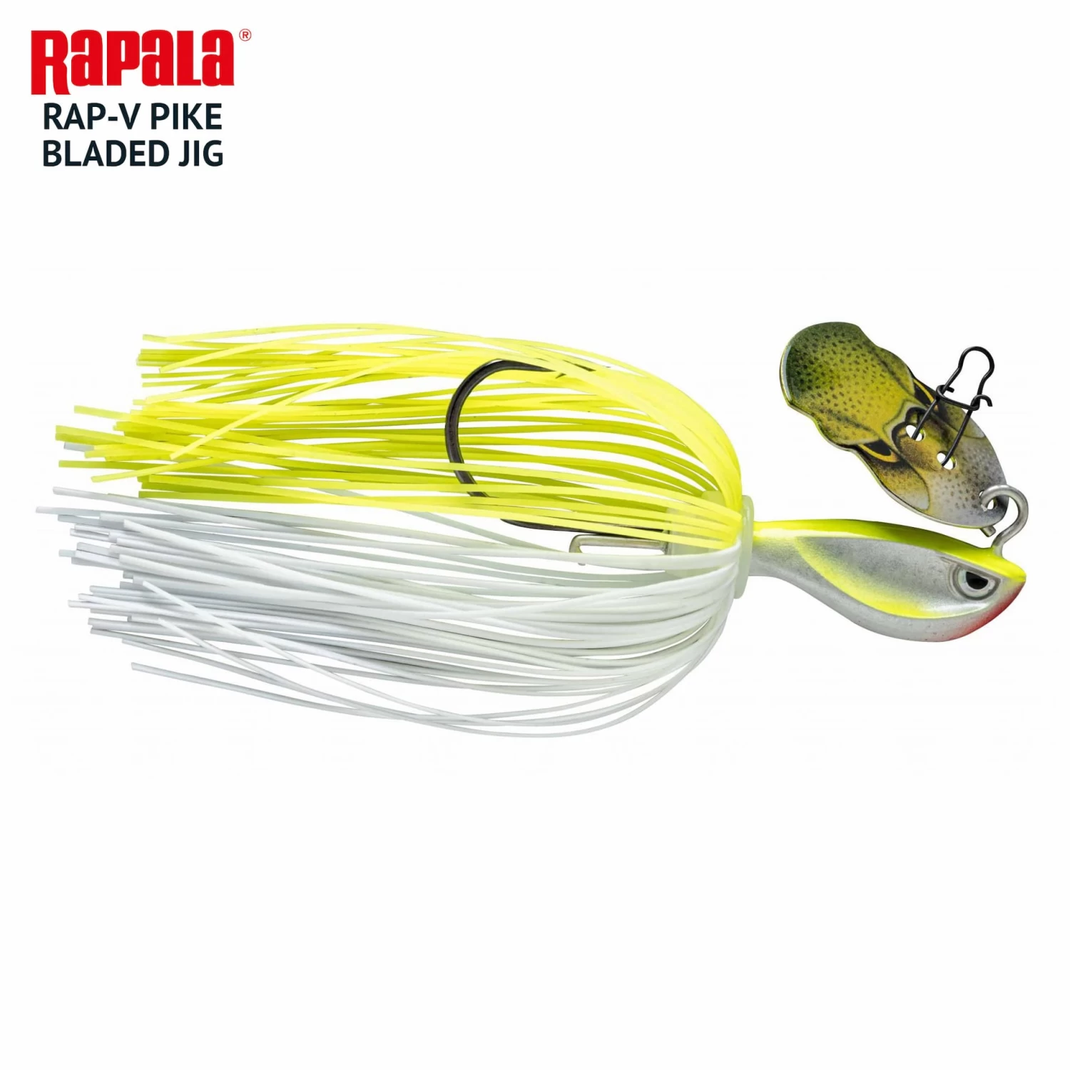 Leurre Chatterbait Rapala Rap-V Pike Bladed Jig 21g 10cm – Image 2