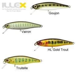 Leurre Tiny Fry 38 SP Illex 3,8cm