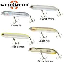 Leurre Mousty Sakura 125 F 125mm 28g