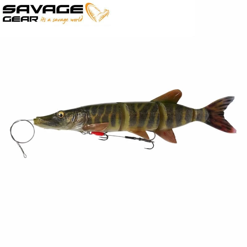 Leurre 4D Line Thru Savage Gear Pike 25CM 105G Slow Sink – Image 2