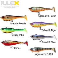 Leurre Dunkle 7'' Illex 19,5