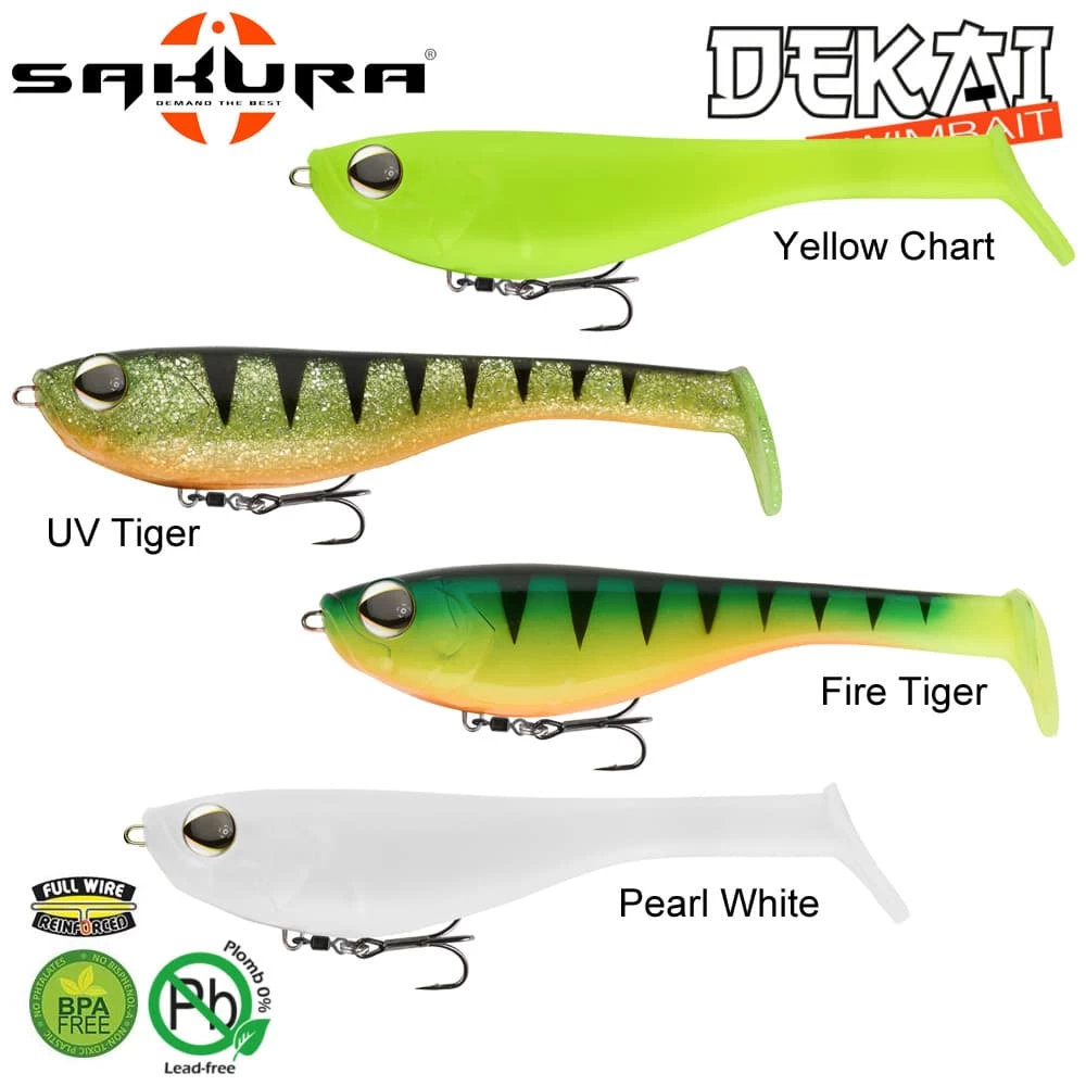 Leurre Souple Sakura Dekai Swimbait 150 150mm 56.6g