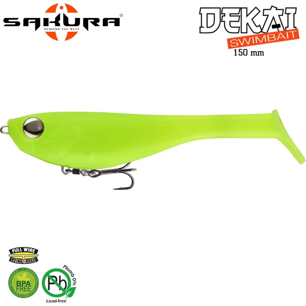 Leurre Souple Sakura Dekai Swimbait 150 150mm 56.6g â Image 2