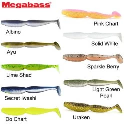 Leurre Super Spindle Worm 4 Megabass 10cm