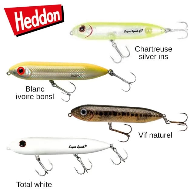 Leurre Mini Spook Junior 85mm Heddon