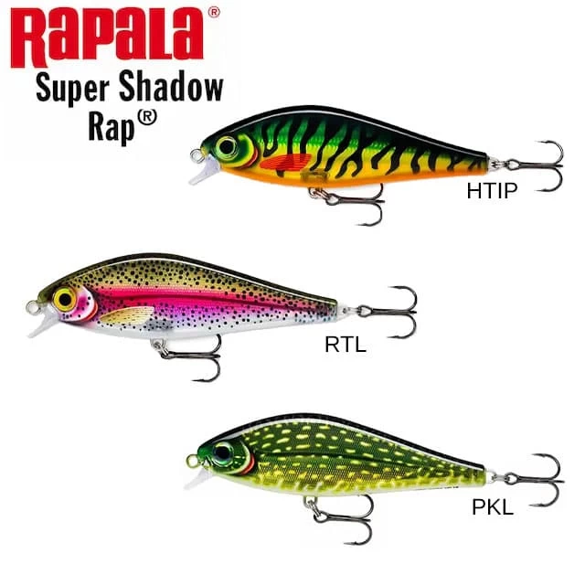 Leurre Super Shadow Rap Rapala 16cm 77g