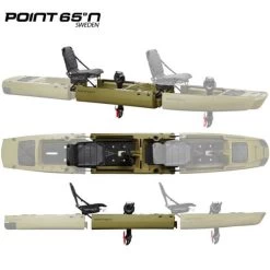 Kayak Point 65°N KingFisher Section Supplémentaire Vert Armée