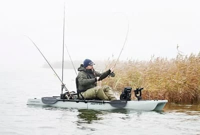 Kayak Point 65°N KingFisher Solo Modulable Vert Armée 1 Place – Image 2
