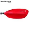 Pagaie Point 65°N Adventurer GS Ergonomique Réglable 2.2/2.4m Rouge