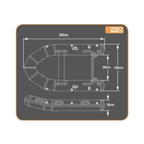 Bateau Gonflable Fox Boat 290 Plancher Alu – Image 4